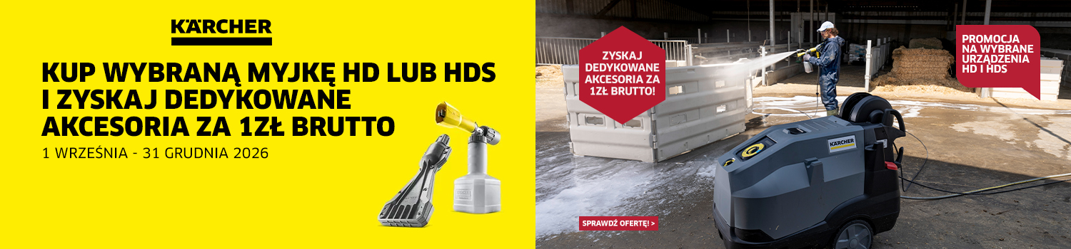 Atrakcyjne dodatki do urządzeń Karcher HD i HDS